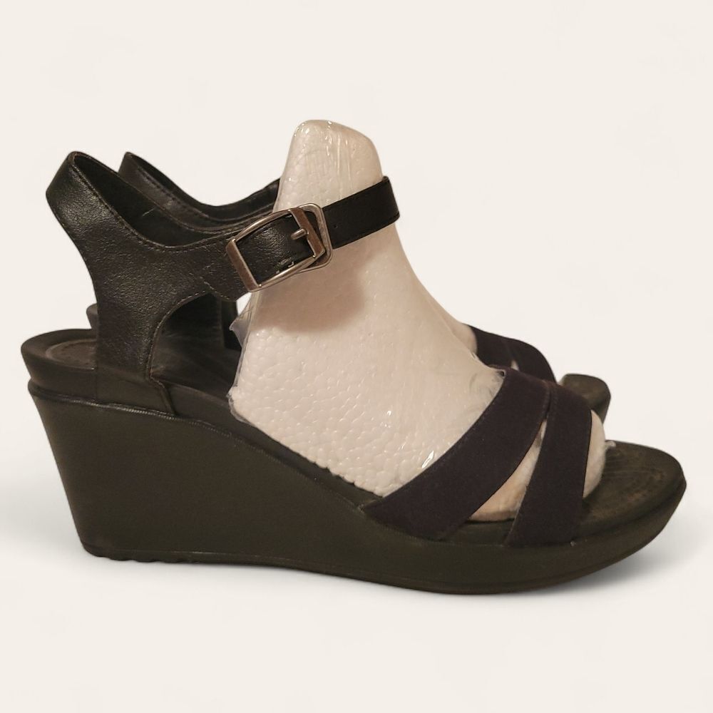 Crocs Back Wedge Sandals